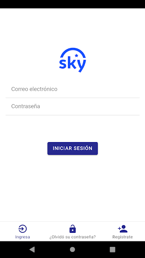 Android application Skycarga screenshort