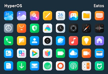 HyperOS – Icon Pack APK (исправленная/полная версия) 1