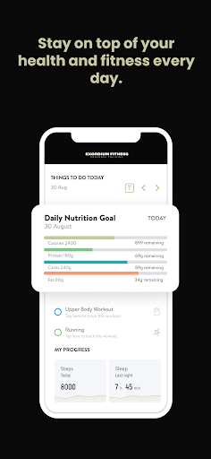 Exordium Fitness Screen 2