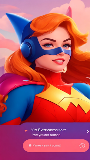 Spider Superhero Video Call Screen 3