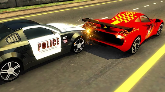 Police Gangsta Car Chase Drive