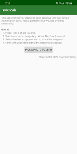 WeCloak - Bypass WeChat Censorship for pc screenshots 1