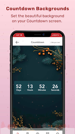 Joyful Christmas Countdown Screen 3
