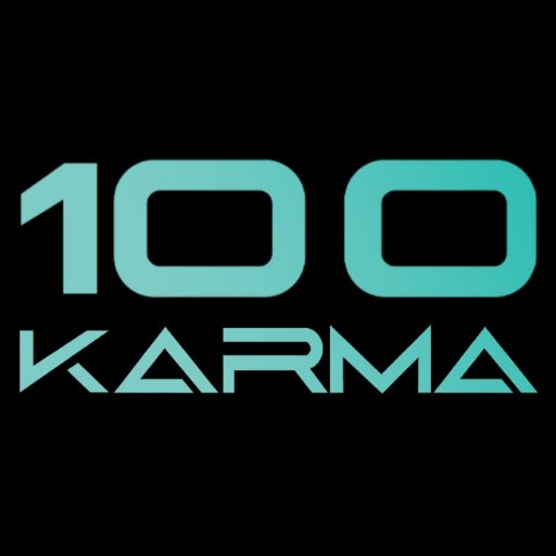100 KARMA logo