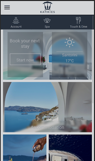 Android application Katikies Club screenshort