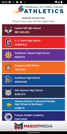 OKC PS Athletics Screen 2
