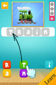 Captura de Pantalla 8 Kids Spelling game Learn words android