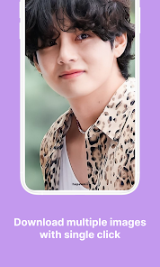 Captura 4 V Kim Taehyung BTS Wallpaper android