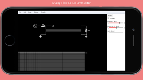 Analog Filter Circuit Simmulator