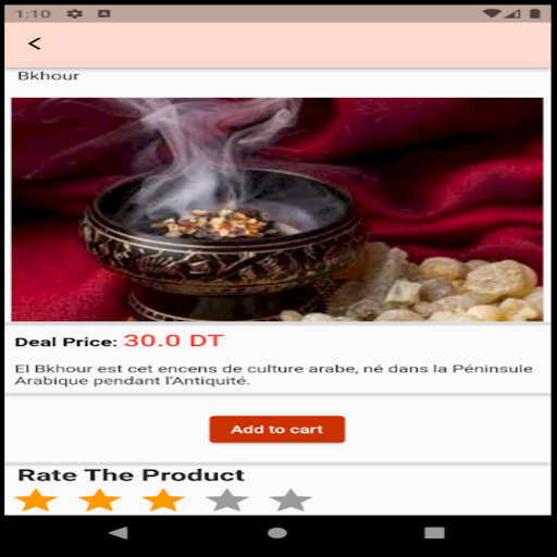 Artisanat app Screen 2