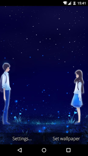 Love and Heart Live Wallpaper Screen 2
