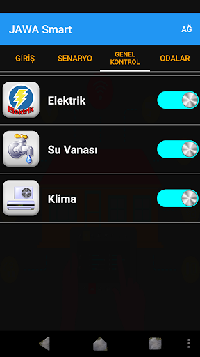 JAWA Akıllı Ev Yönetimi Screen 3