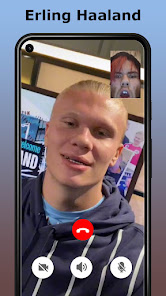 Screenshot 3 Erling Haaland Calling Prank android