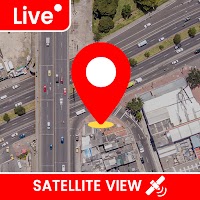 Live Satellite View&Earth Map