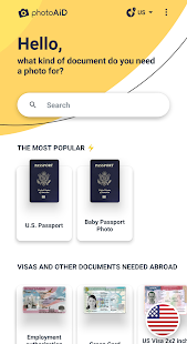 Passport Photo AiD: US Passport Photo Booth App android2mod screenshots 1