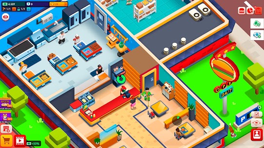 Idle Burger Empire Tycoon MOD APK—Game (Unlimited Money) 6