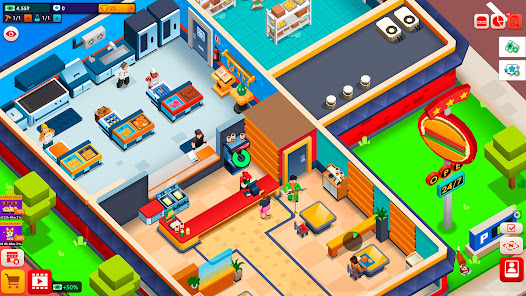 Idle Burger Empire Tycoon Mod APK 1.14 (Unlimited money) Gallery 5