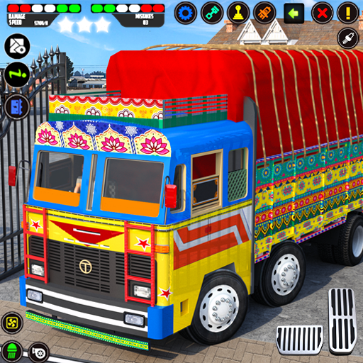 قيادة الشاحنات الهندية الحديثة