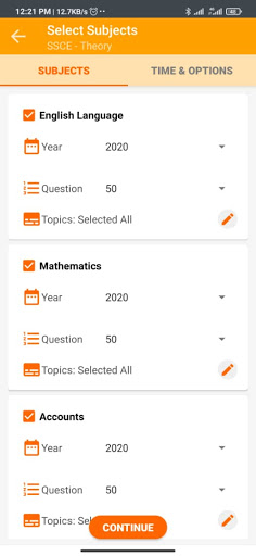Solomoncares WAEC CBT APP 2023 Screen 3