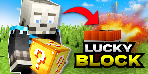 Android application Maps Lucky Block for mcpe screenshort
