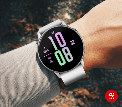 Pink Orchid XL Watch Face Screen 3