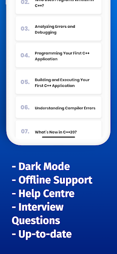 Screenshot of Learn C++ Coding Offline 2022