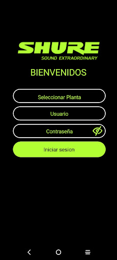 Android application Shure Contigo screenshort