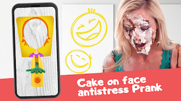 Cake on face antistress Prank