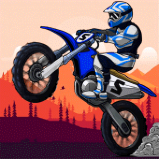 Stunt Bike Racing 2D logo