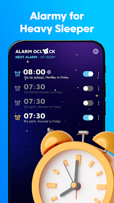 時間アプリ - 私の目覚まし時計 - 音楽目覚まし時計のおすすめ画像1