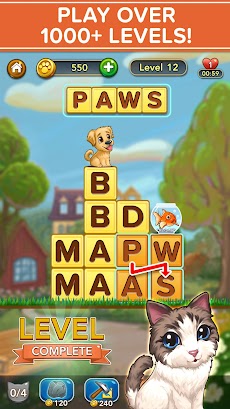 WORD PETS: Cute Pet Word Gamesのおすすめ画像2