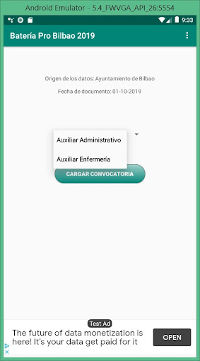 OPE Osakidetza 2021 Screen 3