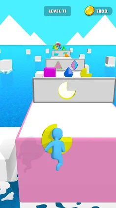 Block Puzzle Run : Choose Perf - Screenshot 1