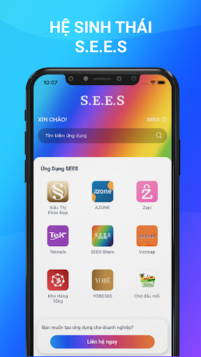 Android application SEES ECO screenshort