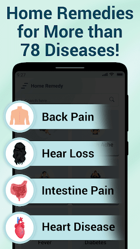 Android application Fitness and Health Calculators screenshort