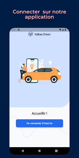 Android application Yellow driver screenshort