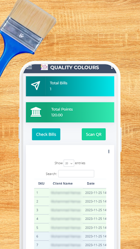 Quality Colours Screen 2