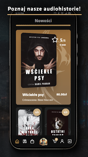 Android application MysteryFOX screenshort
