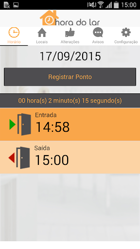Hora do lar - Funcionário Screen 2