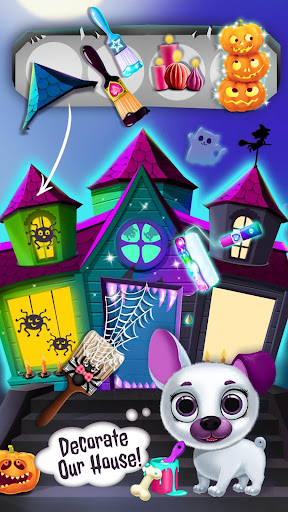 Kiki & Fifi Halloween Salon - Scary Pet Makeover  screenshots 2