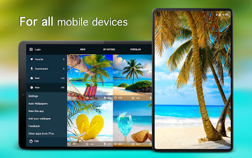 Screenshot of Vacation Wallpapers 4K