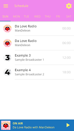 Da Love Radio Screen 2