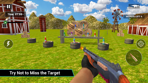 Bottle Shoot 3D Bottle Shooting Games 2020