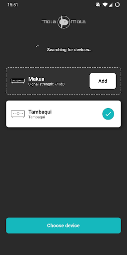 Mola Mola remote Screen 2