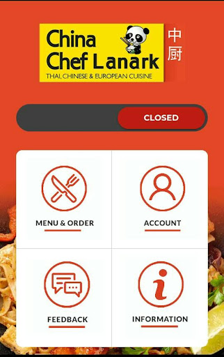 Android application China Chef screenshort