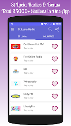 All St Lucia Radios in One App