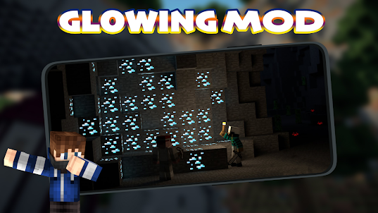 Glowing Ore Mod for Minecraft