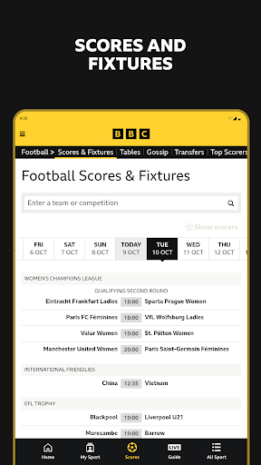BBC Sport - News & Live Scores 10