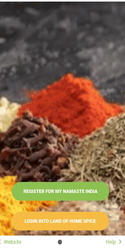 Android application My Namaste India screenshort