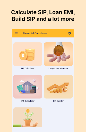 Android application Loan Calculator screenshort